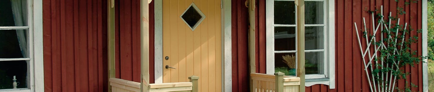 Uusi kuisti luo suojaa ja ilmettä